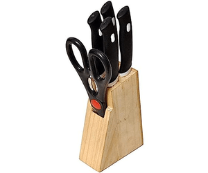 Kitchen Knife Set with Wooden Block